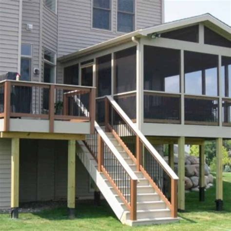 8 Ways To Have More Appealing Screened Porch Deck Porch Addition