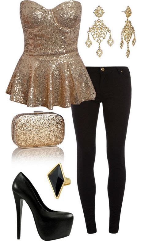 Black And Gold Outfits For Ladies Natalie