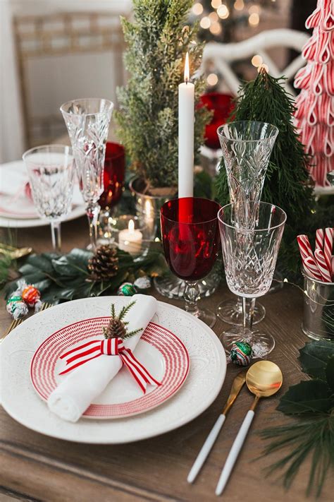 Host A Peppermint Holiday Dinner Party Pizzazzerie