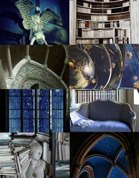 Harry Potter Aesthetics Houses Common Rooms Ravenclaw Common Room