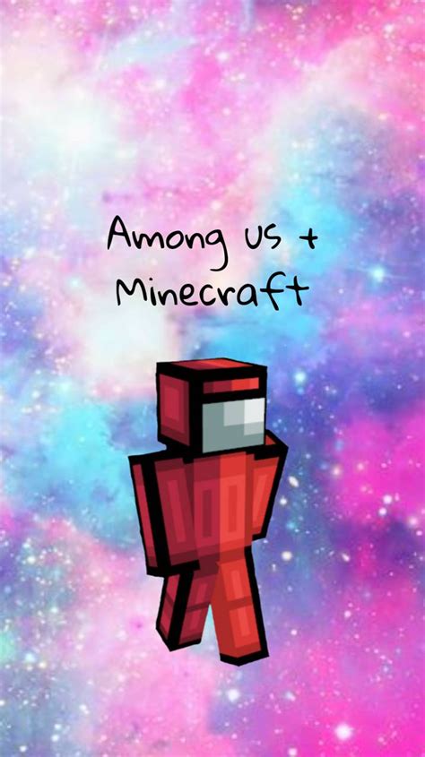 Among Us Minecraft Wallpapers Wallpaper Cave