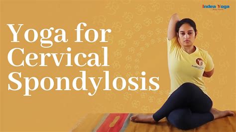 Yoga For Cervical Spondylosis Simple Exercise For Spondylosis Neck And Shoulder Pain