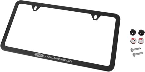 Amazon.com: Ford Performance License Plate Frame Black: Automotive