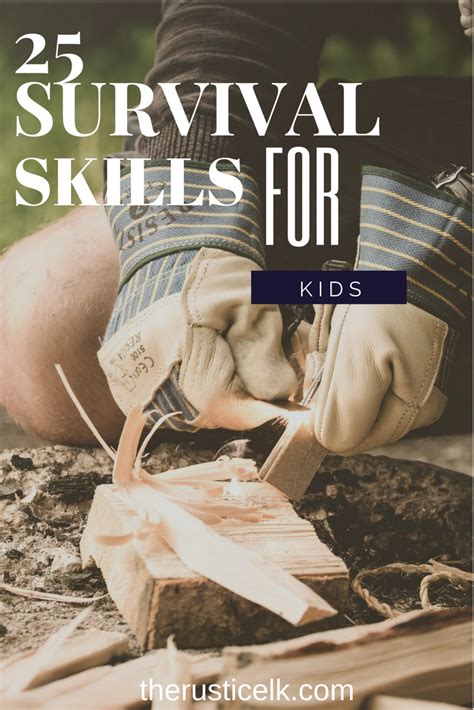 25 Survival Skills For Kids Survival Skills Survival Survival Tips