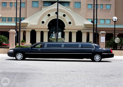 Black Lincoln Stretch Limousine Limo Car Orlando Fl Online Reservation
