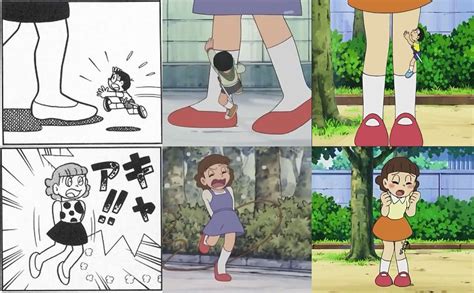 Half Half And Half Again Doraemon Same Scene But In Different Version