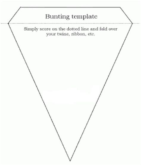 How To Make Quick And Easy Bunting Bunting Template Diy Bunting Banner