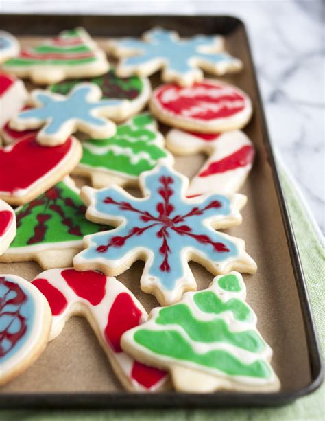How To Decorate Cookies With 2 Ingredient Easy Icing Kitchn