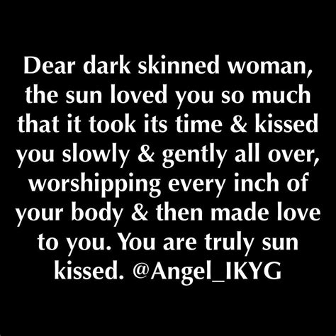 Dark Skin Beauty Quotes Shortquotes Cc