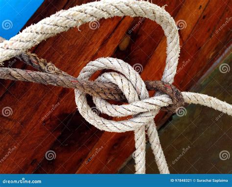 Rope Stock Image Image Of Knot Twist Security Fasten 97848321