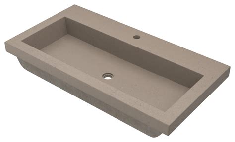 Native Trails Nsl3619 Nativestone 36 Rectangular Concrete Drop