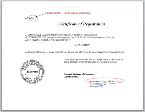 The Official Certificate Is Shown In This Document