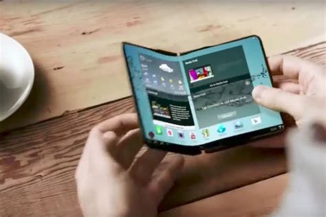 Samsung Teases A Reveal For Its Foldable Dual Screen Smartphone The