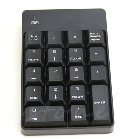 24ghz 18 Keys Usb Wireless Numeric Keypad Numpad Number Pad Mini