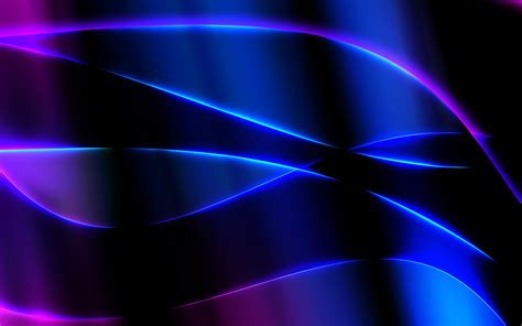 Razer Rgb Background  Abstract Lines Neon Purple Wallpapers Wavy