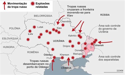 Forças Da Rússia Desferiram Quase 400 Ataques Na Ucrânia E Rumam A Kiev
