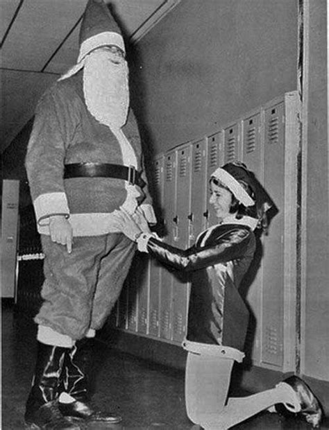 Photographic Proof Santa Misbehaving In The 1970s Flashbak
