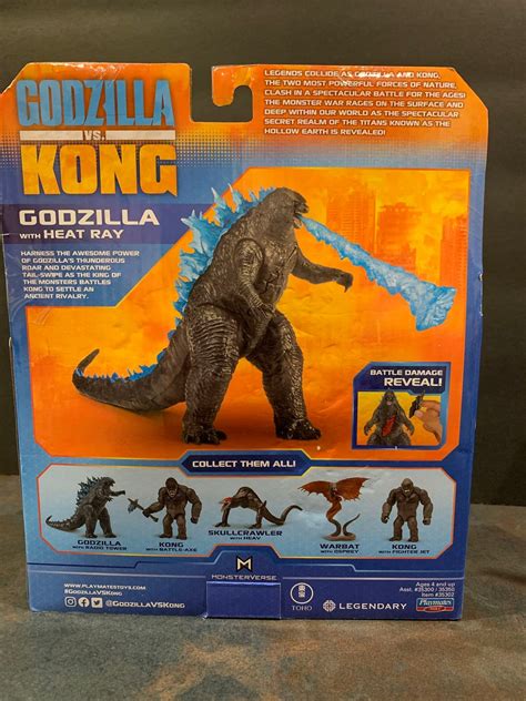 Godzilla Vs Kong Lets Look At The Playmates Battle Damaged Figures