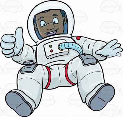 Astronaut Clipart Cartoon Animated Space Astronauts Clip