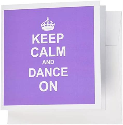 3drose Keep Calm And Dance On Carry On Dancing Ts For Etsy