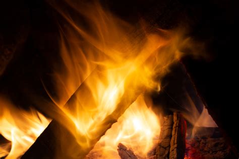 Free Images Fire Flame Heat Bonfire Campfire Night 5472x3648