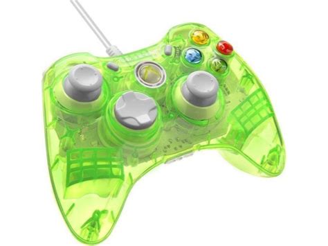 Pdp Rock Candy Xbox 360 Transparent Green Lalalime Wired