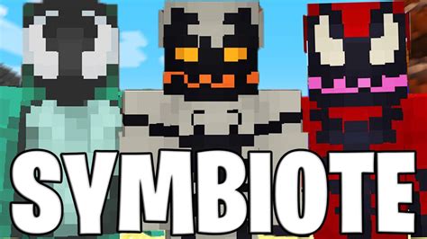 Symbiotes Heropack Mod 1710 Becoming Venom In Minecraft