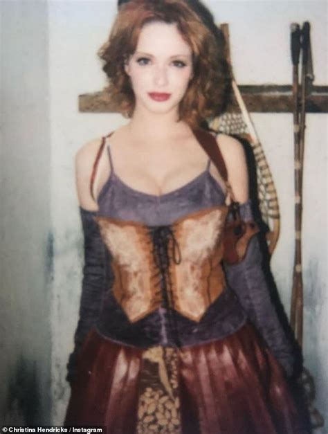 Christina Hendricks Shares A Throwback Image Of Herself On The Set Of The Drama Firefly Daily