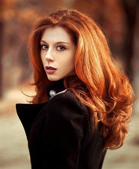 10 Bright Auburn Red Hair Fashion Style