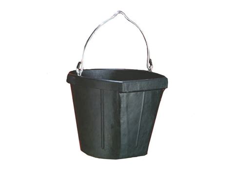 Large Animal Corner Bucket Rubber B600 Equestriancollections