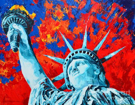 Statue Of Liberty Lady Liberty Painting By Patricia Awapara Pixels