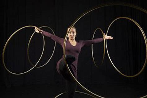 Hula Hoop Circus Performer Hula Hoop Act Book Circus Entertainment