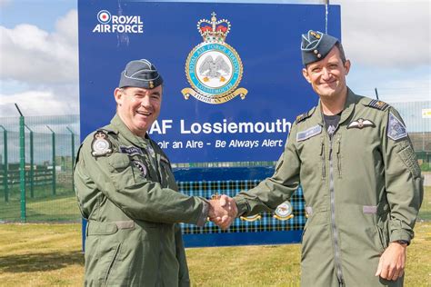 Change Of Command At Raf Lossiemouth