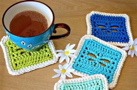 15 Creative Crochet Coaster Patterns