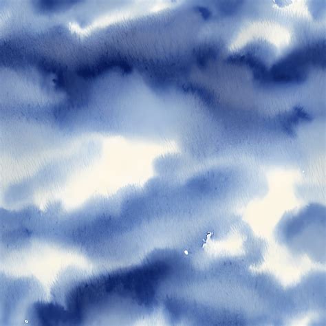 Cloudy Sky Watercolor Illustration · Creative Fabrica
