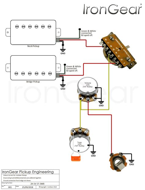 Telecaster 2 Humbuckers 4 Way Switch Wiring Diagram Database
