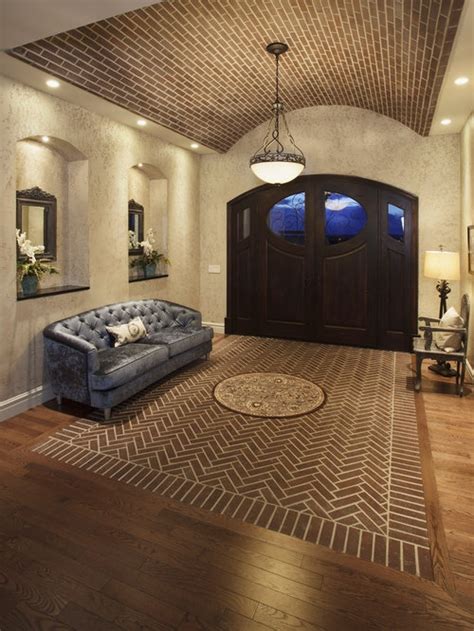 Herringbone Brick Floor Home Design Ideas Pictures Remodel And Decor