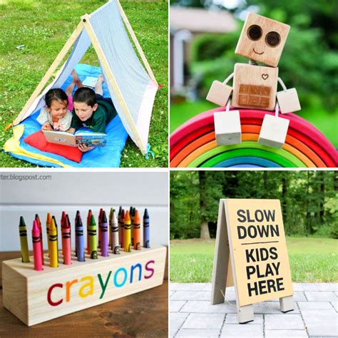 25 Easy Woodworking Projects For Kids