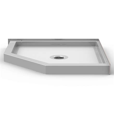 X Curbed Shower Pan