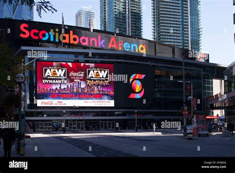 Scotiabank Arena Formerly Known As Air Canada Centre In Downtown