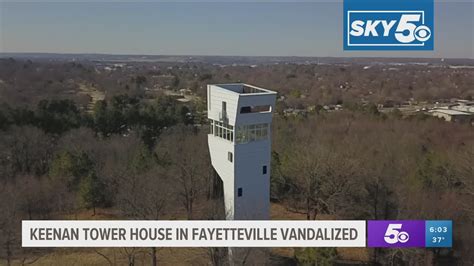Keenan Tower House In Fayetteville Vandalized