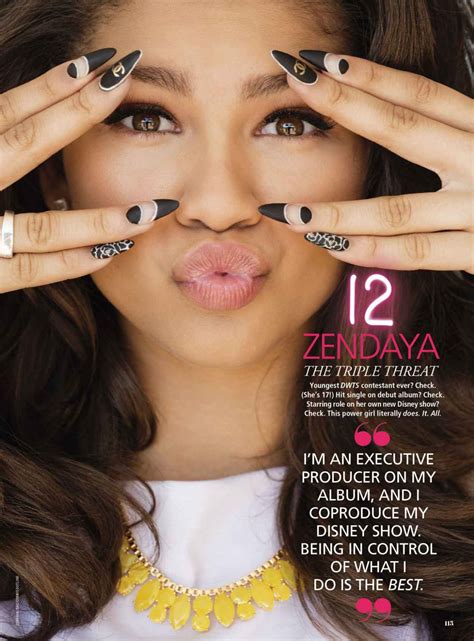 Zendaya Coleman Seventeen Magazine March 2015 Issue