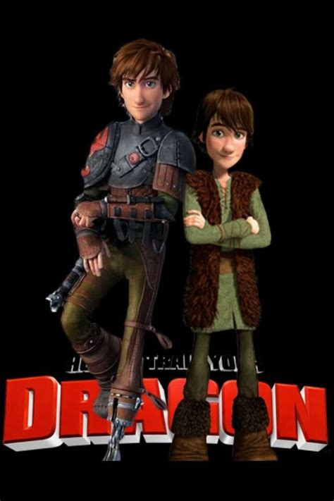 Younger Hiccup And Older Hiccup Side By Side