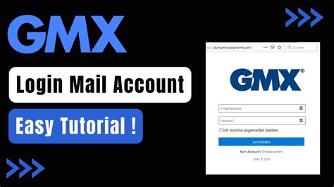 How To Login Gmx Mail Account Sign In Gmx Youtube