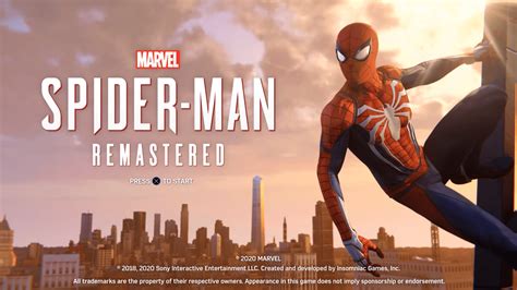 Review Marvels Spider Man Remastered In2gaming