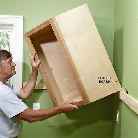 Mounting Cabinets To Wall A Step By Step Guide Wall Mount Ideas