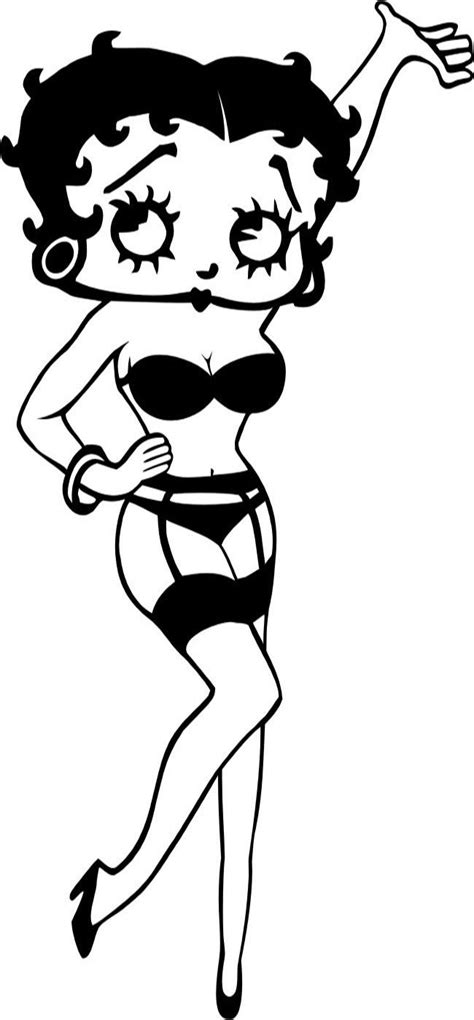 145 Best Images About ⊱betty Boop Blackand White ⊱ On Pinterest