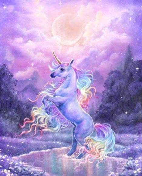Pin By Gypsycat On ･her Head Is In The Clouds･ Unicorn Artwork