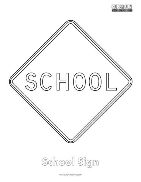 Printable Road Signs Coloring Pages