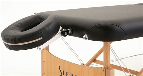 sierra comfort all inclusive portable massage table black